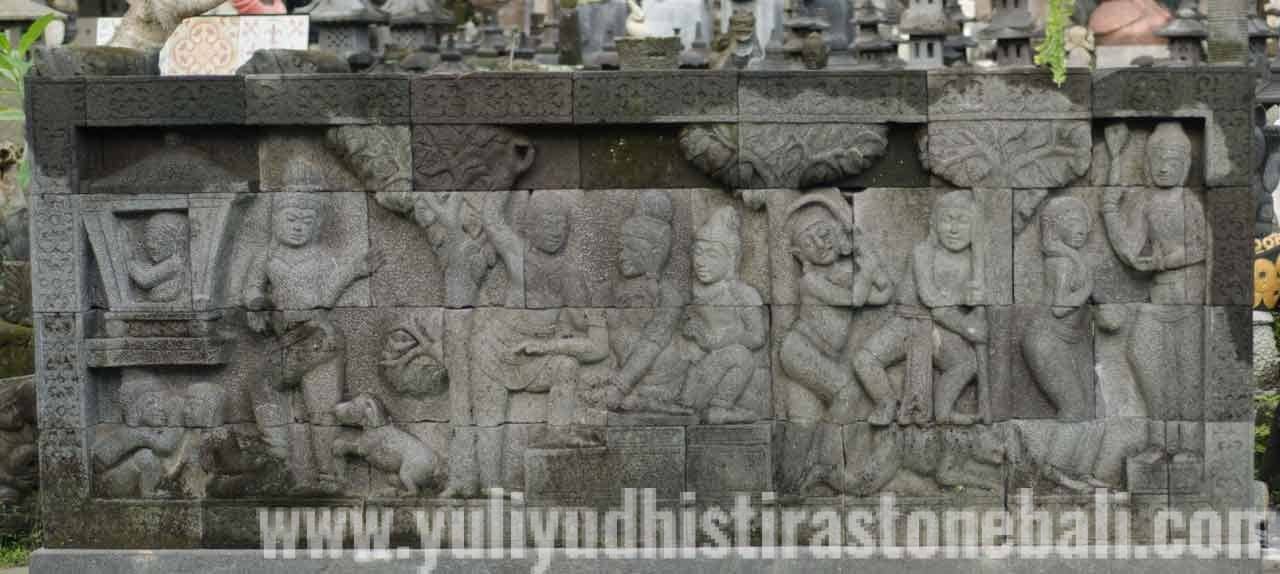 bali stone carving