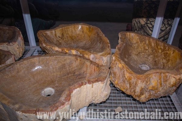 petrified wood sink for sale